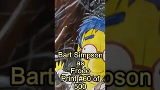 Bart Simpson Print for Sale on eBay #60 of 500