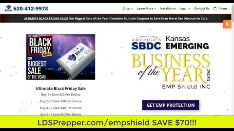 EMP Shield HUGE Savings Right Now!