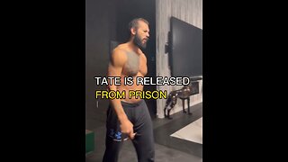 TATE IS RELEASE. LISTEN TO WHAT HE SAYS.