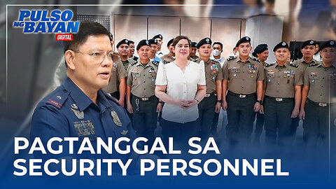 PNP, wala raw nakikitang banta sa buhay ni VP Sara kaya tinanggalan ng security personnel ─PNP Chief
