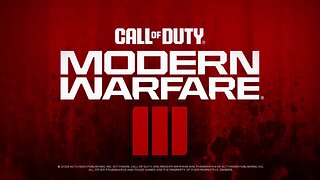 Modern Warfare III Official Teaser Trailer