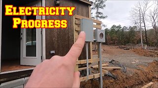 Water, Electricity, Septic Recap for SHED TO HOUSE | Firewood Hauling | raw land homestead Arkansas