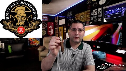 Guy Fieri and Espinosa Premium Cigars Knuckle Sandwich Habano Corona Gorda Cigar Review