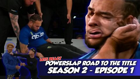 *KO Chris Sucker Punches Maniz* PowerSlap | Road To The Title 2 - Episode 1