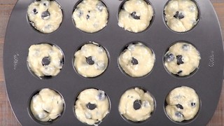 Easy Oven-Baked Blueberry Donuts