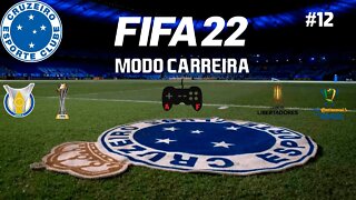 FIFA 22 Modo Carreira com o Cruzeiro! #12 | Live de FIFA pra fazer conteúdo pro canal.