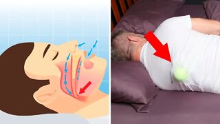 Stop Snoring Permanently Using a Tennis Ball