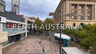 Exploring Perth Australia: Murray Street Mall, Forrest Place & Wellington Street