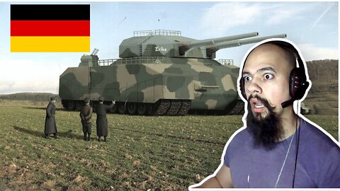 (American) Top German Inventions Reaction - German Mega Tank P1000
