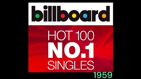The USA Billboard number ones of 1959