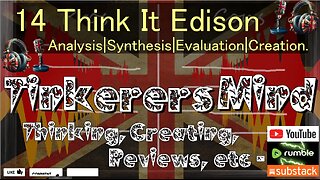 14 - Think It Edison - Four stages of reflective thinking - Anal - Synth - Eval - by TinkerersMind.