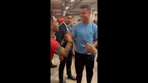 Ishowspeed met Cristiano Ronaldo