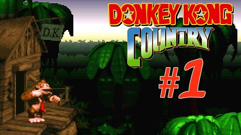 Donkey Kong Country 101% Part 1 - Kongo Jungle