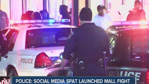 Police say social media argument over boys launched Castleton Mall fight