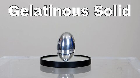 Tesla's Egg of Columbus-The Gelatinous Solid