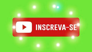 Chroma key botão inscreva-se green screen