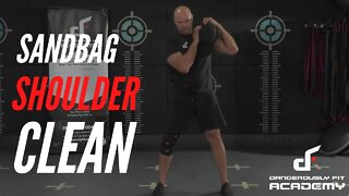 Sandbag Shoulder Clean (Demonstration)