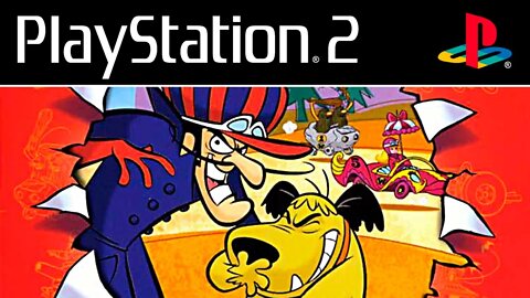 WACKY RACES STARRING DASTARDLY & MUTTLEY (PS2) - Gameplay do jogo do desenho Corrida Maluca! (PT-BR)