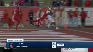 Tulsa upsets Houston 37-30