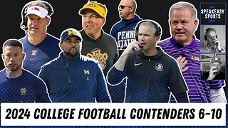 Top 6-10 College Football Playoff Contenders in 2024!