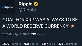 XRP Ripple LISTEN TO a SHOCKING CLIP from CEO Brad Garlinghouse, THIS WAS ALWAYS THE GOAL...