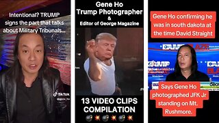 TRUMP Photographer - GENE HO - 13 Video COMPILATION 💣💥