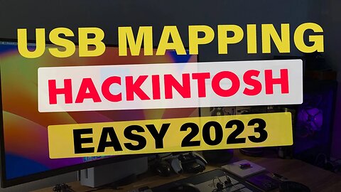 🔥 EASY USB MAPPING / MAPEAMENTO USB FÁCIL #HACKINTOSH 2023 👉 SONOMA, VENTURA, MONTEREY E BIG SUR😱