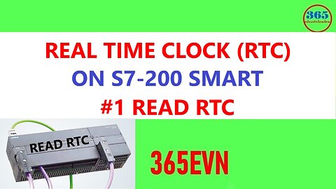 0078 - REAL TIME CLOCK S7 200 SMART - READ RTC