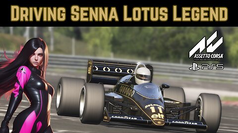 Behind Ayrton Senna's Wheel at the Nordschleife #assettocorsa #nordschleife #senna #ps5
