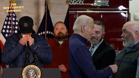 Biden Clown Show in Palestine, Ohio: "I want them to understand that we're not going home, no matter what. This job is done, and it's not done yet." Local Democrat: "Thank you for your laser focus from day one."