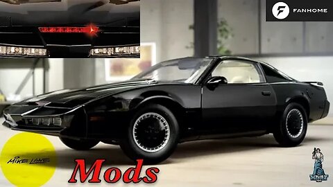 Modding The Knight Rider K.I.T.T. Extra #fanhome #knightrider