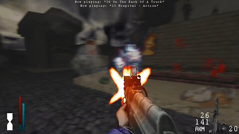Doom 2 (GZDoom) | DBP_58 - Azuryte w/ Delta Force Doom monsters (longplay/no commentary)