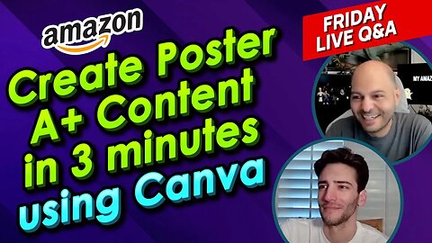 How To Make Amazon Segmented Poster A+ Content in 3 Minutes - Amazon FBA Tips & Tricks