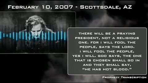 Donné Clement Petruska | A 2007 Prophecy Predicting Trump's Presidency.