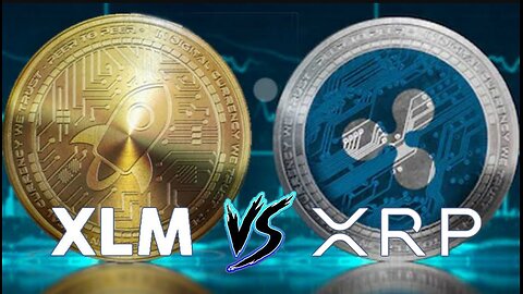 My thoughts on XRP and XLM, “the similarity between the charts is uncanny”