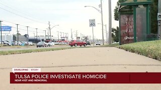 POLICE INVESTIGATING HOMICIDE NEAR 41ST AND MEMORIAL