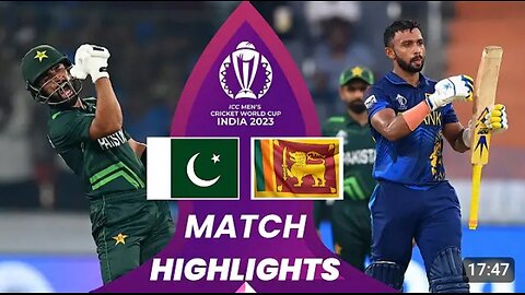 Pakistan vs Sri Lanka World Cup 2023 8th Match Highlights 2023