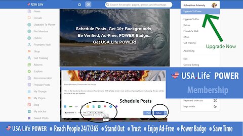 Get USA.Life POWER Membership