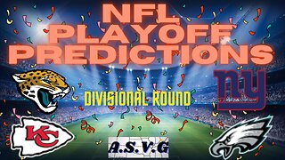 NFL PLAYOFF PREDICTIONS - DIVISIONAL ROUND (SATURDAY)