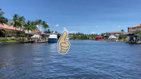 Cape Coral SW Canals #boating #capecoral