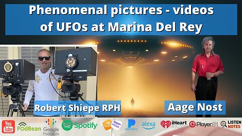 Phenomenal pictures - videos of UFOs at Marina Del Rey