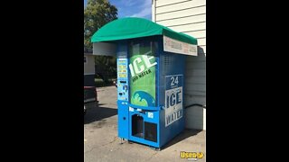 (2) 2012 Akoona AK1900 Bagged Ice and Filtered Water Vending Machine