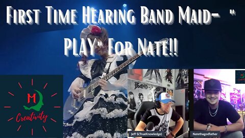 Introducing Band Maid " Play" To Nate Tha Godfather!! Video Reaction Collab Of Band Maid " Play"!!