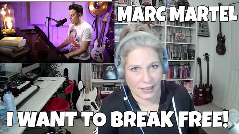 Marc Martel Reaction I WANT TO BREAK FREE LIVE! Marc Martel TSEL Queen Cover TSEL reacts!