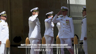 NMRTC Camp Pendleton Change of Command Ceremony