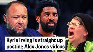 Kyrie Irving ATTACKED By Woke Mainstream Media After Sharing Alex Jones Clip | Shut Up And Dribble?