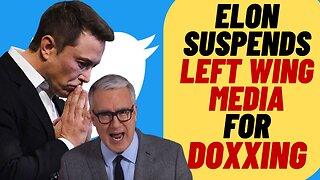 ELON MUSK Suspends Left Wing Journalists For Doxxing