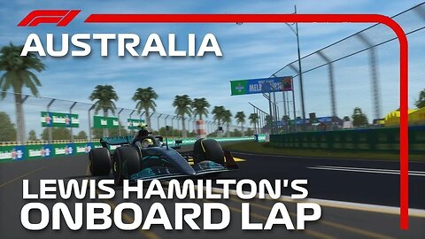 Lewis Hamilton's Pole Lap | 2023 Australian Grand Prix