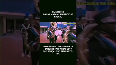 BMMN 2019 - BANDA MARCIAL MAURÍCIO DE NASSAU - #Shorts