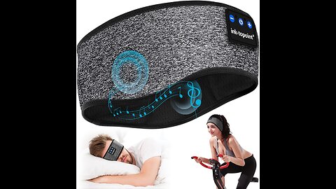 Sleep Headphones Headband 😍👍🎵
